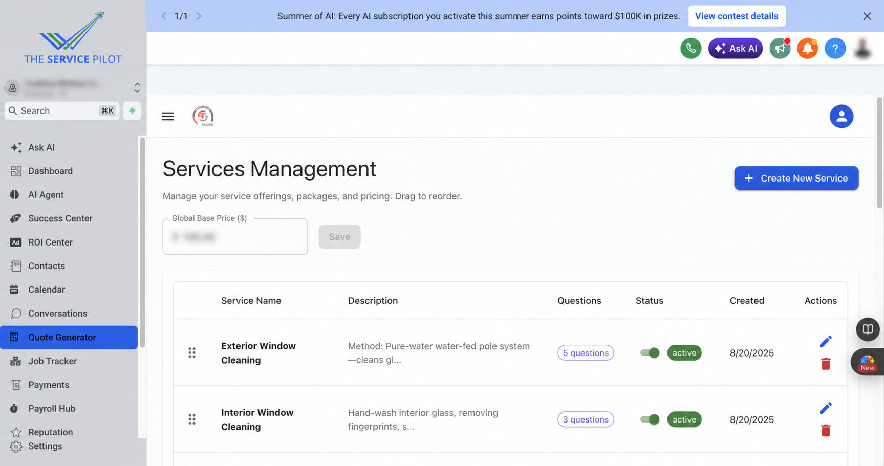 Quote Generator service library